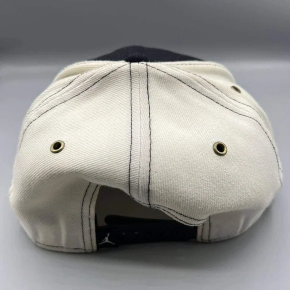 Air Jordan Hat Men Black White Embroidered Red Logo Jumpman Snap Back Cap‎
